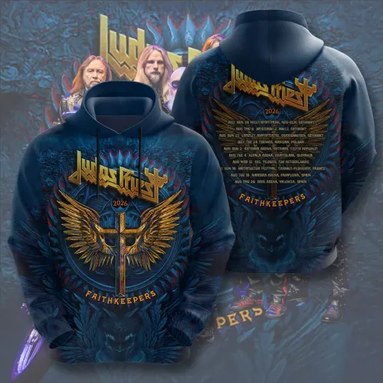 Judas Priest 3D Hoodie Apparel