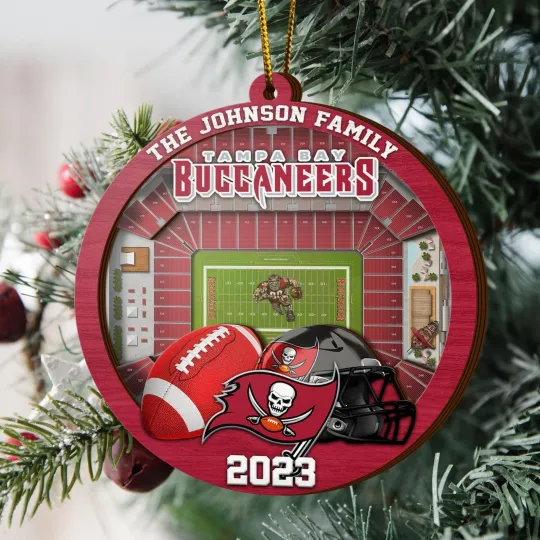 Discover Personalized Tampa Bay Team Buccaneerss Sport Stadium Ornament Gift For Fans
