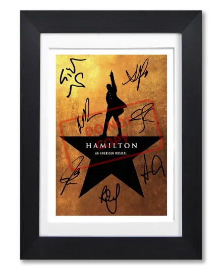 Discover HAMILTON AN AMERICAN MUSICAL CAST SIGNED POSTER PRINT PHOTO AUTOGRAPH FLYER GIFT