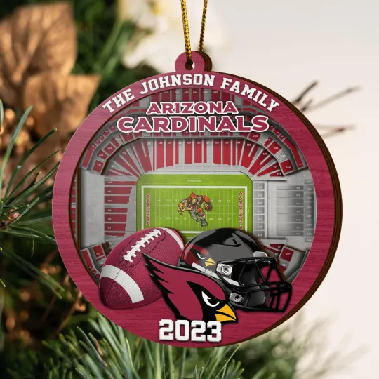 Discover Personalized Arizonna Team Cardinals Sport Stadium Ornament Gift For Fans