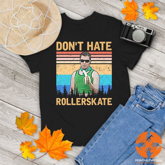 Discover Reno 911 Don't Hate Rollerskate Vintage T-Shirt, Reno 911 Shirt, Terry Bernadino Shirt, Sheriff  Shirt, Gift Tee For You And Your Friends