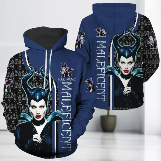 Personalized Maleficent Sleeping Beauty Villain Gift For Her Hoodie 3D