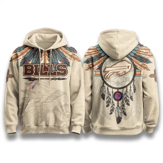 Discover Buffalo Team American Heritage Month 3D Hoodie