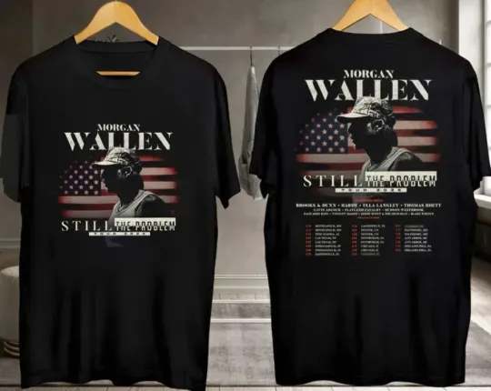 Discover Wallen Western Still The Problem Shirt, Wallen Western Tour 2026 Shirt