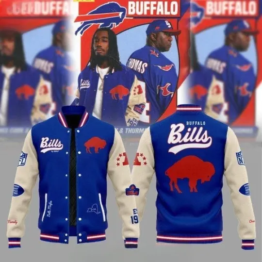 Discover Bills By GOLF Collection Baseball Jacket