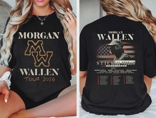 Discover Mor.gan Wa.llen Music Still the Problem Tour 2026 Country Music Inspired T-Shirt
