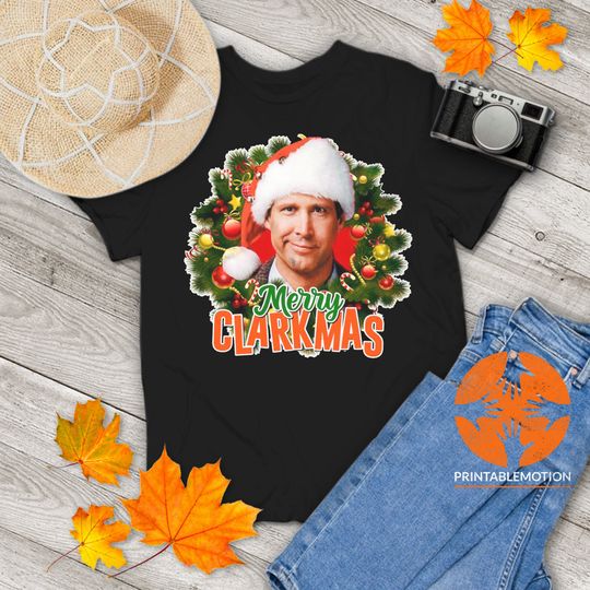 Christmas Clark Griswold Merry Clarkmas Vintage T-Shirt, National Lampoon's Shirt, Christmas Vacation Shirt, Gift Tee For You And Family
