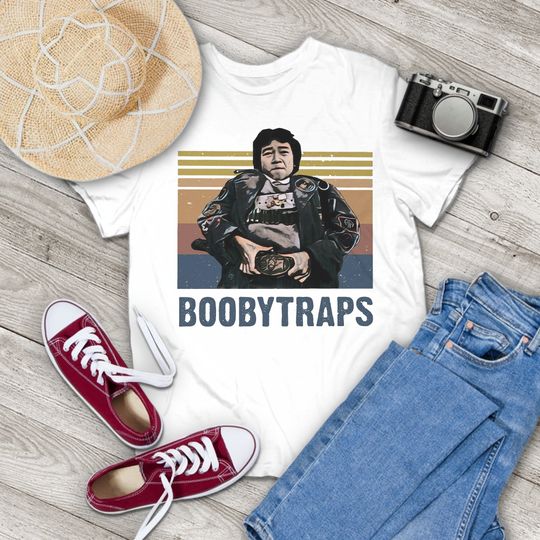 Retro Booby Traps T-Shirt, The Goonies Movie Vintage Tee, Funny 80s Comedy Shirt, Gift for Fans and Family