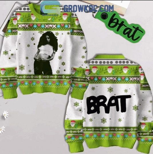 Discover Charli Brat Memories Xmas Ugly Sweater