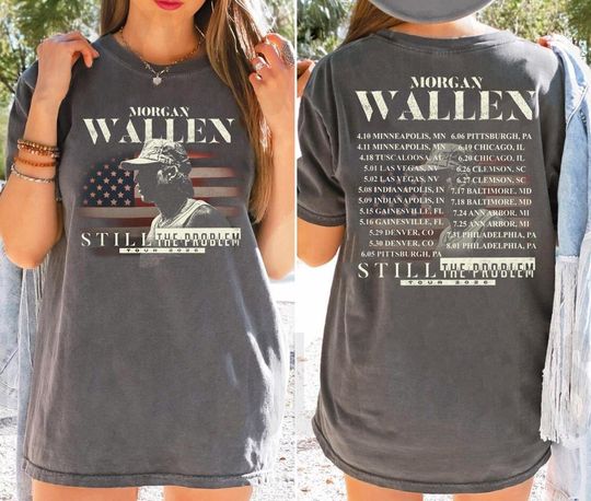 Discover Comfort Colors Wallen Western Still The Problem Tour 2026 Shirt, Wallen Western Shirt, Wallen Western Country Music Tee, Wallen Western Fan Gift