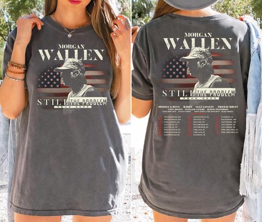 Discover Wallen Western Still The Problem Tour 2026 Shirt, Comfort Colors Wallen Western Country Music Tee, Wallen Western Shirt, Wallen Western Fan Gift