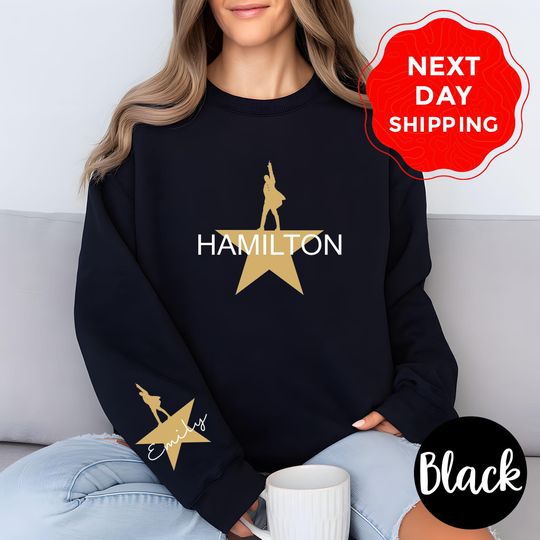 Discover Custom Hamilton Sweatshirt, Personalized Hamilton Musical Hoodie, American Musical Sweatshirt, Alexander Hamilton Shirt, Hamilton Gift