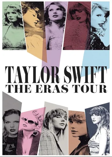 Taylorr Swifts Eras Tour Poster - Vertical Premium Matte Print