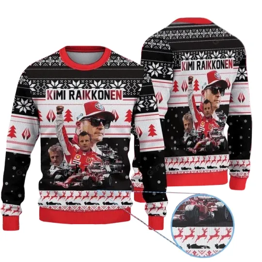 Discover Funny Formula Racing Inspired Christmas Ugly Sweater 2025 Holiday Outfit