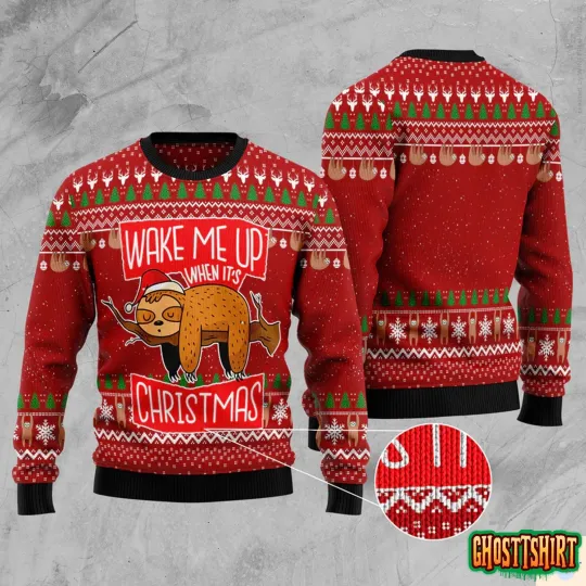 Discover Sloth Its Christmas Ugly Christmas Sweater