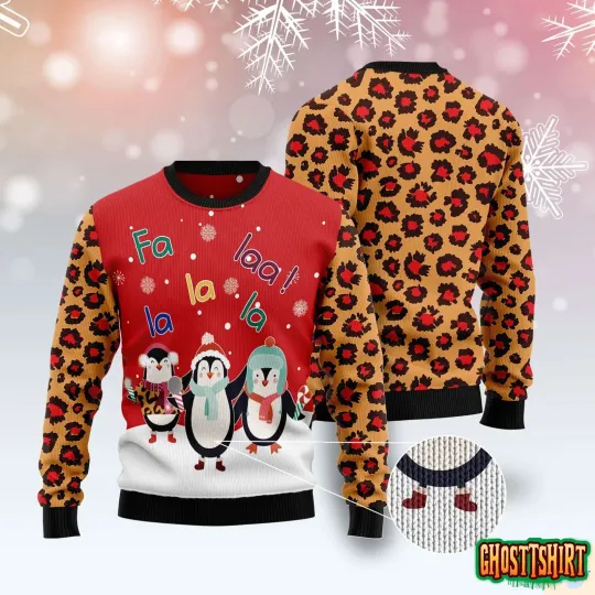 Penguin Christmas Song Ugly Christmas Sweater