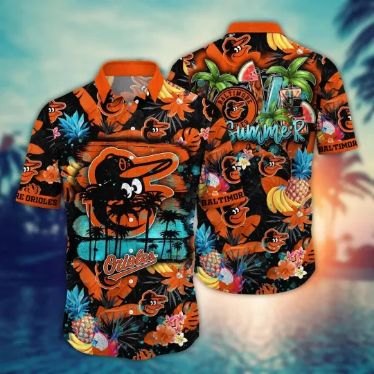 Discover Baltimore Baseball Team Orioless Hawaiian Shirt