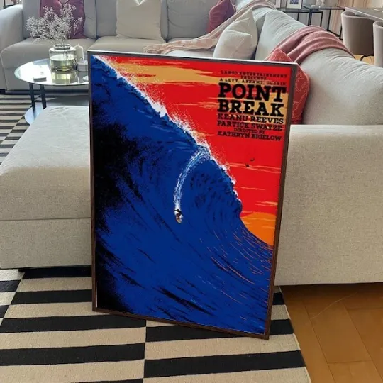 Discover Point Break Movie Poster - Premium Matte Vertical Poster
