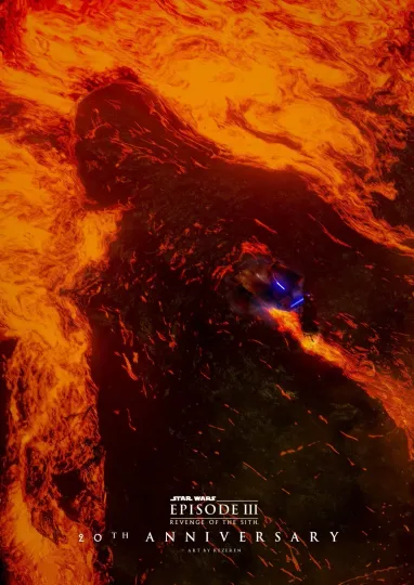 Star Wars Episode III Revenge of the Sith 20th Anniversary Poster