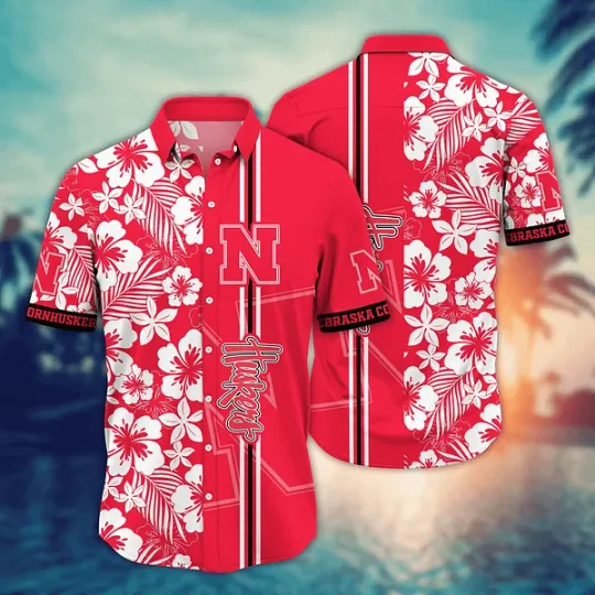 Nebraska Cornhuskers  Hawaiian Shirt