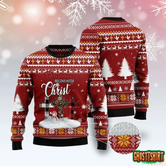 Christian Christmas Ugly Christmas Sweater