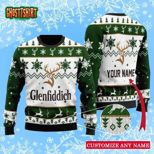 Discover Personalized Jameson Irish Whiskey Ugly Sweater