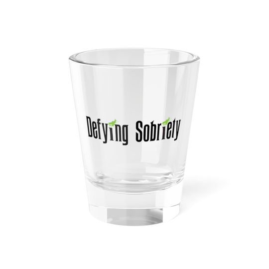 Discover Funny Wicked Defying Gravity Shot Glass 1.5oz - Broadway Movie Drinking Gift