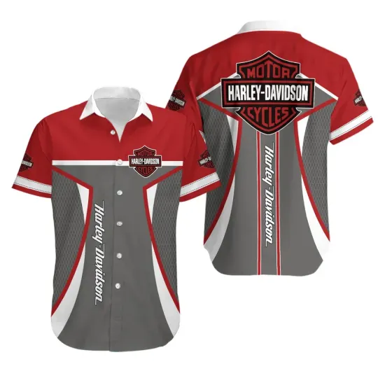 Discover Harley Motorcycle Racing Davidsonn Hawaiian Shirt
