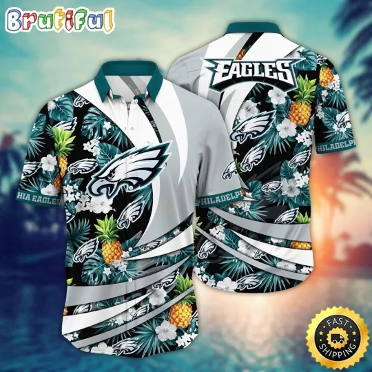 Discover Philadelphia Football Team Eagless Hawaiian Shirt