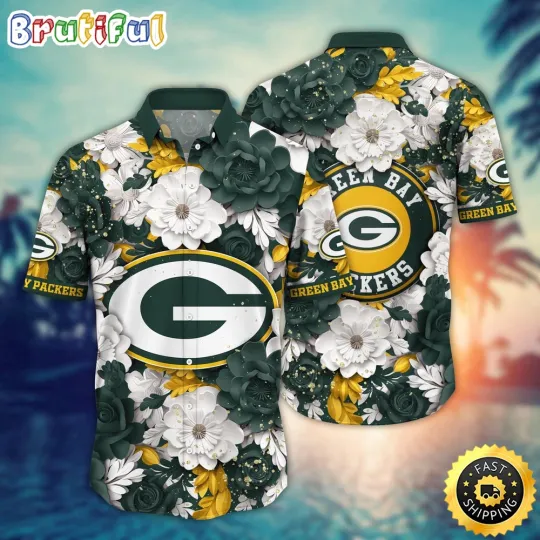 Discover Green Bay Football Team Packerss Hawaiian Shirt