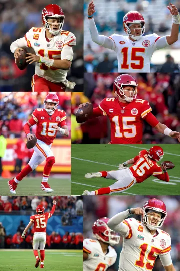 Discover Patrick Mahomes Kansas City Chiefs QB Football Poster