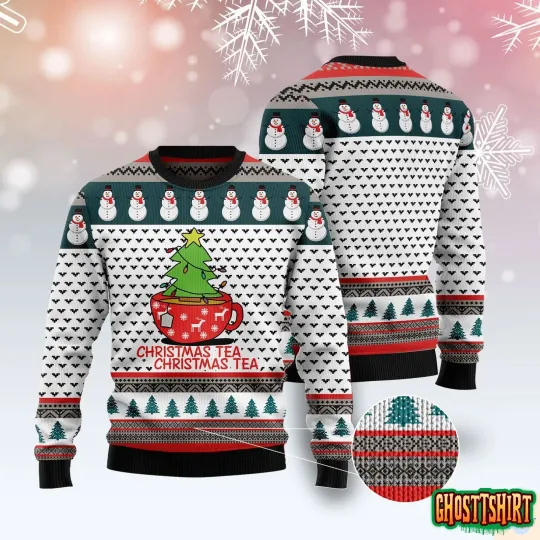 Christmas Tea Ugly Christmas Sweater