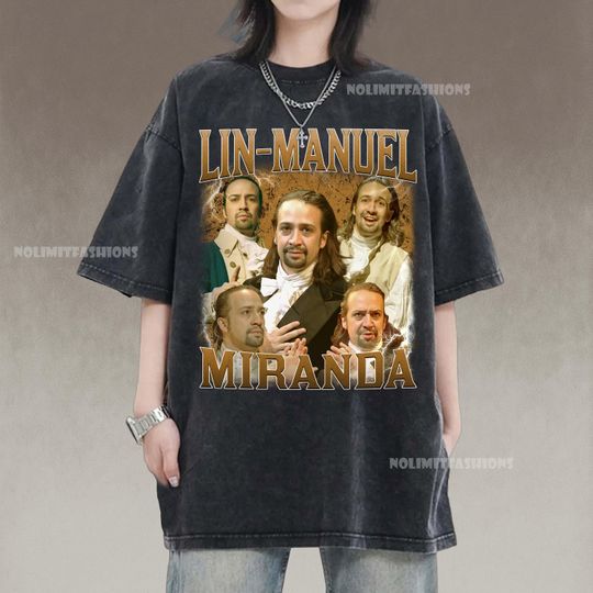 Discover Lin-Manuel Miranda Graphic Tee, Broadway Unisex T-Shirt