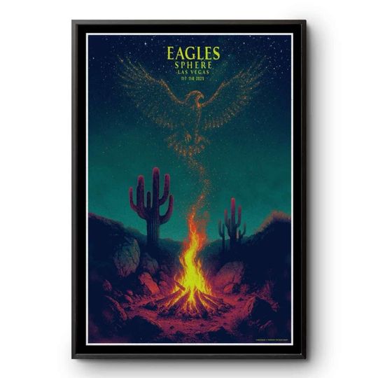 Discover Eagles Nov 7-8 2025 Las Vegas NV Tour Poster