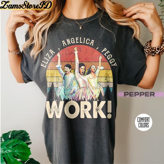 Discover Hamilton Schuyler Sisters T-Shirt, Musical Theater Shirt