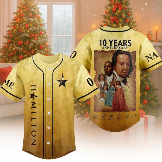 Discover Custom Name Hamilton Musical Baseball Jersey, Alexander Hamilton Shirt, Broadway Theater Jersey, Hamilton Musical Jersey, Gift For Him