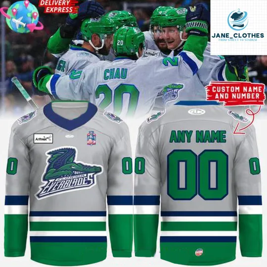 Discover Personalize Florida Everblades 2025 Kelly Cup Playoffs Hockey Shirt