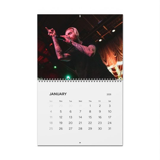 Discover MISSIO 2026 Calendar - The Foundry at The Fillmore Philadelphia - Live Concert Photography by RJNSmith - Limited ConcertInstas Edition