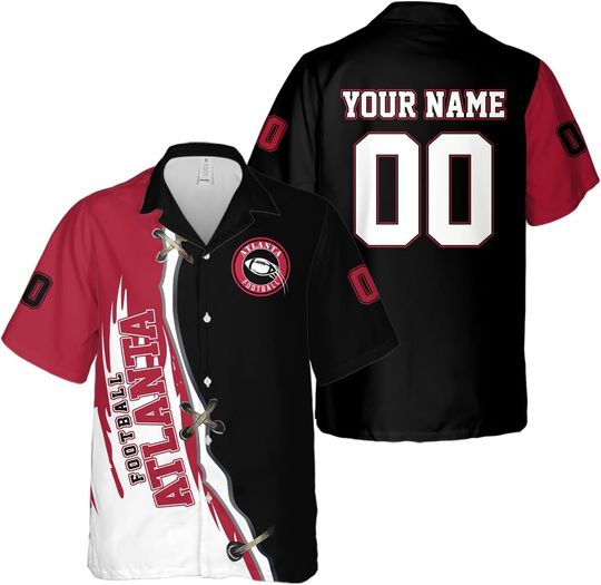 Discover Personalized Atlanta Football Team Falcons Hawaiian Shirts for Men, Gift for Fan