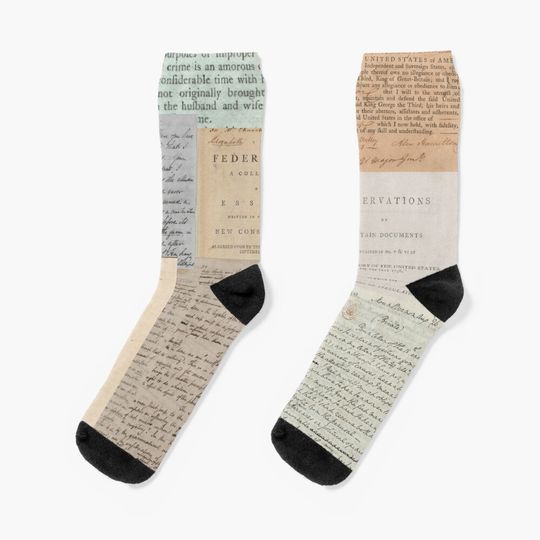 Discover Alexander Hamilton Papers Collection Socks