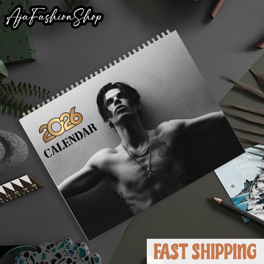 Discover POP Music 2026 Calendar, Live Concert Photos Calendar, Wall Art for Fans 2026 Wall Calendar and Planner, Celebrity Crush Fan Gift for Her