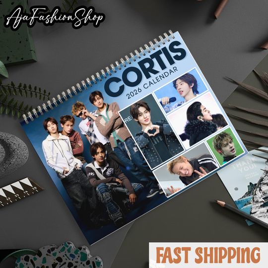 Discover New K-Pop Boy Group 2026 Calendar, Idol Inspired Kpop Calendar, Cute Boy Group Fan Gift, Korean Pop Idol Wall Calendar for Fans