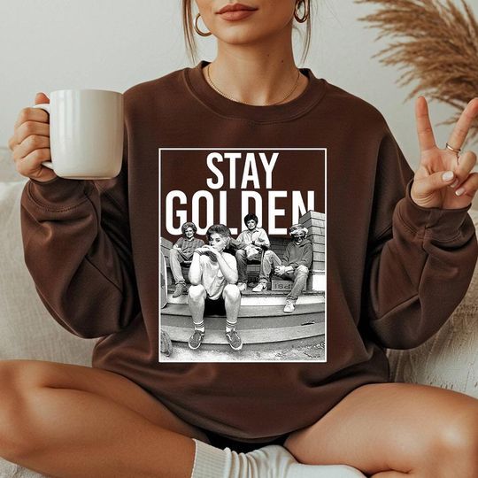 Discover Stay Golden Sweatshirt and Tee, Shady Pines, Picture It Sicily 1922, 80's Sitcom Style