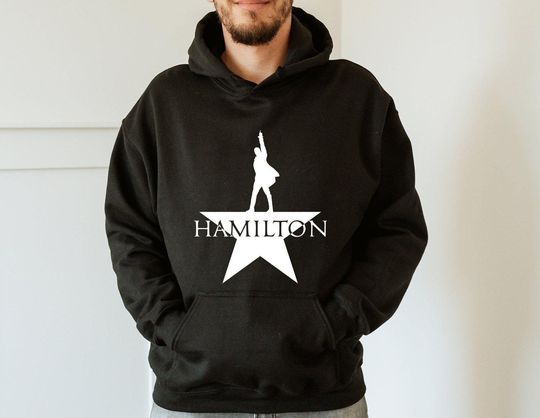 Discover Hamilton Hoodie with Alexander Hamilton Quote, Musical Theatre Hoodie, Broadway Inspired Hoodie