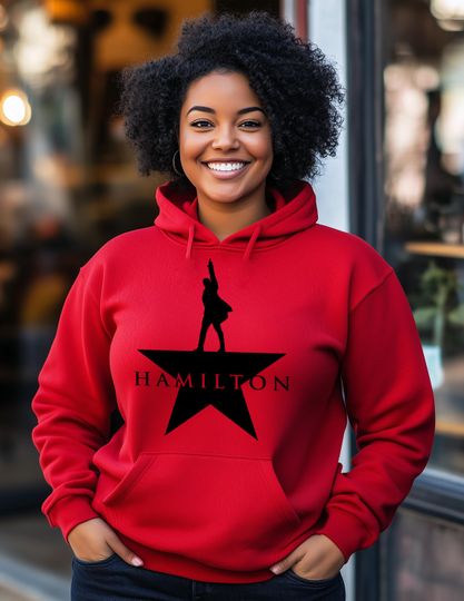 Discover Hamilton Musical Hoodie: Rise Up Broadway T-Shirt