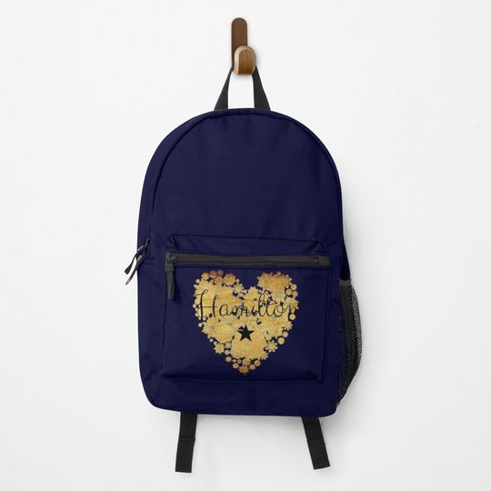 Discover I Love Hamilton Heart Fan Backpack