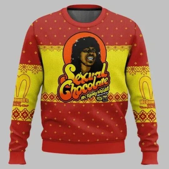 Randy Watson Coming to America Ugly Christmas Sweater