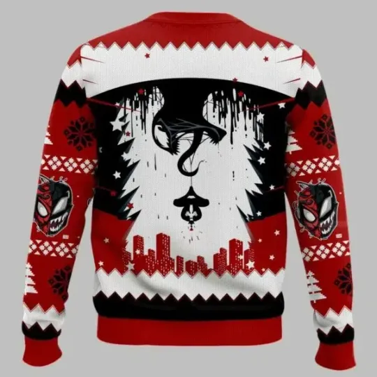 Discover Venom x Spiderman Last Dance Ugly Christmas Sweater