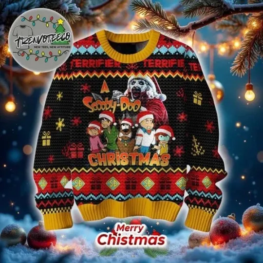 Discover Scooby Doo Ugly Best Give For Fans Ugly Christmas Sweater