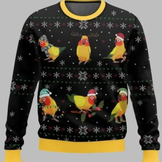 Discover Sun Conure Ugly Christmas Sweater